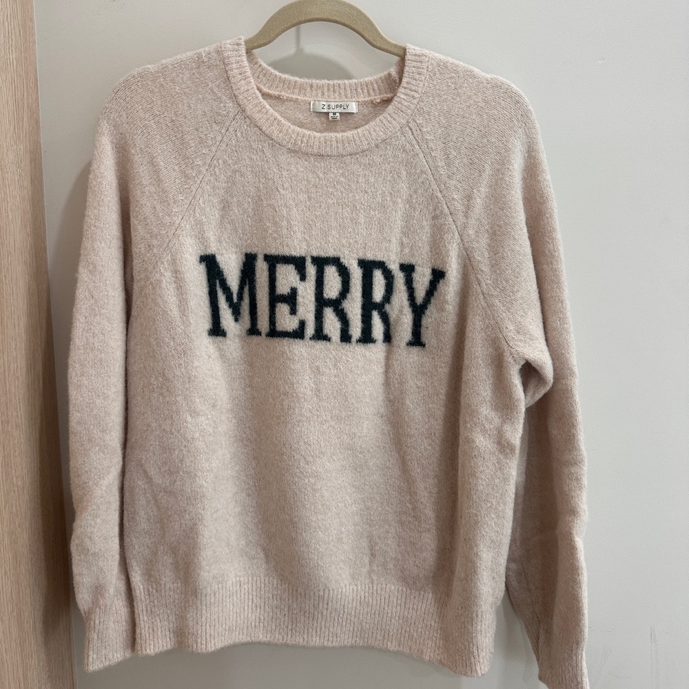 Z Supply Cream 'Merry' Sweater